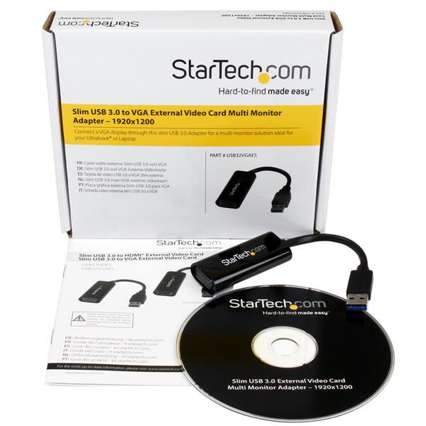 STARTECH CONSIG ADAPTADOR DE VIDEO CONVERTIDOR DOCK USB 3.0 A VGA CABLE