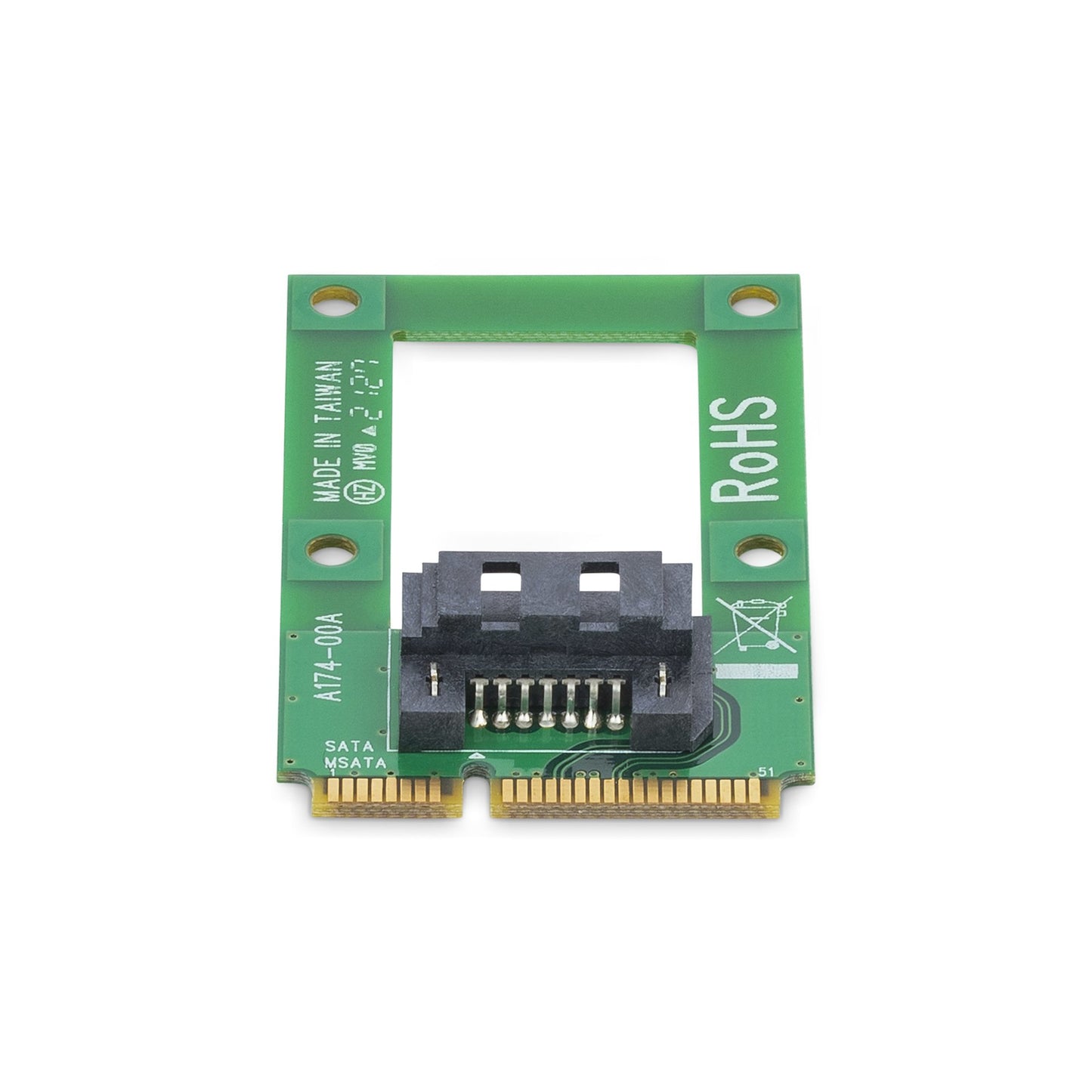 STARTECH CONSIG TARJETA ADAPTADOR MSATA A SATA CABL PARA DISCO DURO SSD CONVERTIDOR