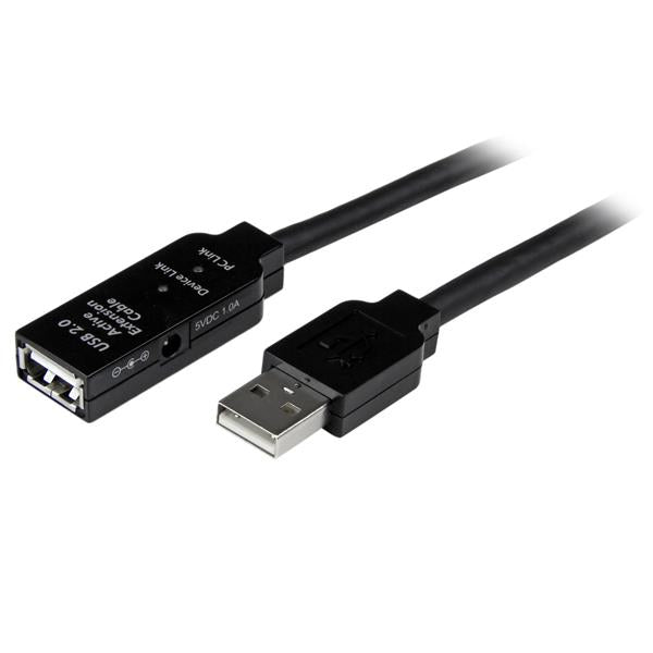 STARTECH CONSIG CABLE 10M EXTENSION ALARGADOR ADAP USB 2.0 ACTIVO AMPLIFICADO M H