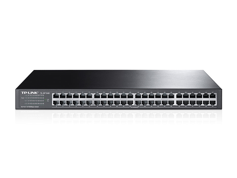 TP-LINK SWITCH DE 48 PUERTOS ETHERNET PERP PARA RACK SIN ADMINISTRACION