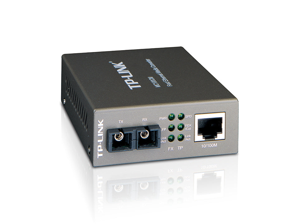TP-LINK CONVERTIDOR DE MEDIOS MULTI-MODPERP CONECTOR DE FIBRA SC 1 PUERTO RJ45