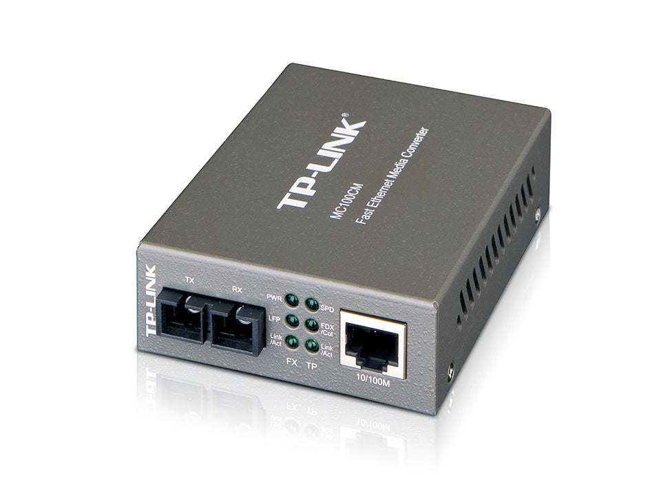 TP-LINK CONVERTIDOR DE MEDIOS MULTI-MODPERP CONECTOR DE FIBRA SC 1 PUERTO RJ45