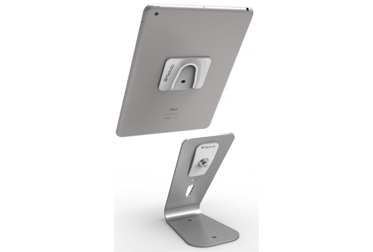 COMPULOCKS SECURITY TABLET LOCK STAND SILVACCS ER SECURITY TABLET LOCK STAND SILV ER