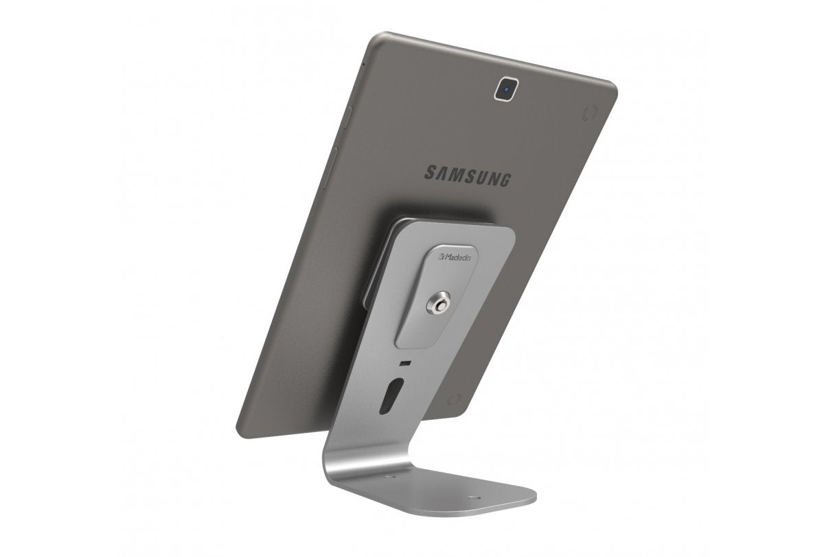 COMPULOCKS SECURITY TABLET LOCK STAND SILVACCS ER SECURITY TABLET LOCK STAND SILV ER