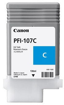 CANON CARTUCHO INKJET PFI-107 C CYAN INK 130ML PARA PLOTTER IPF