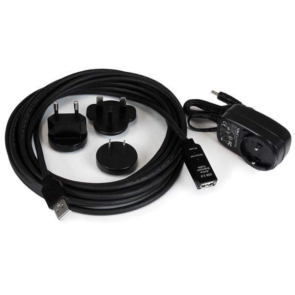 STARTECH CONSIG CABLE USB 2.0 DE EXTENSION ADAP ALARGADOR ACTIVO DE 5M M A H .