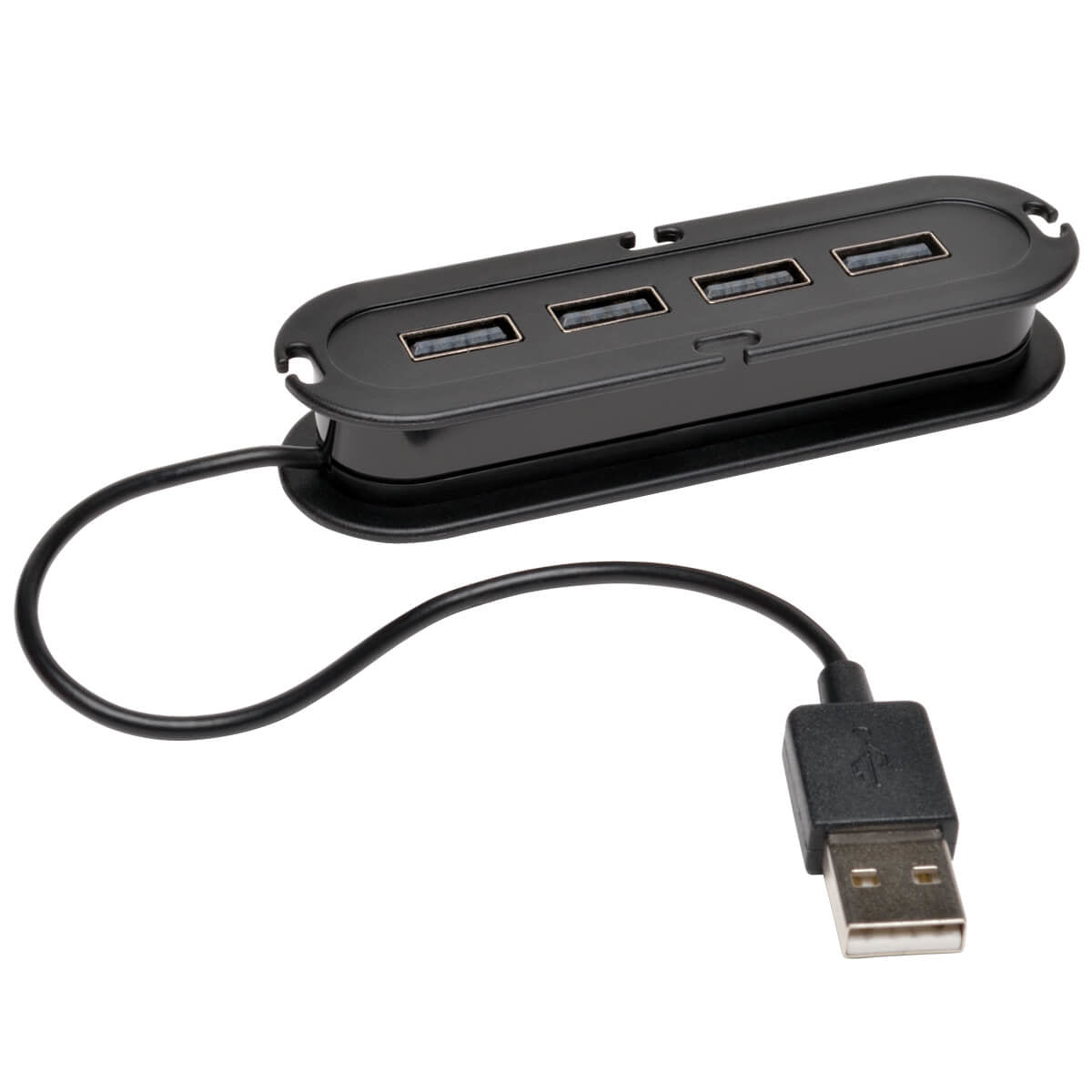 TRIPPLITE CONSIG. ULTRA-MINI HUB DE 4 PUERTOS CABL USB 2.0 DE ALTA VELOCIDAD