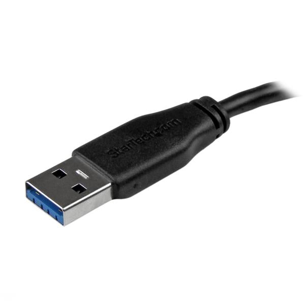 STARTECH CONSIG CABLE 2M USB 3.0 DELGADO A ADAP MACHO A MICRO B MACHO