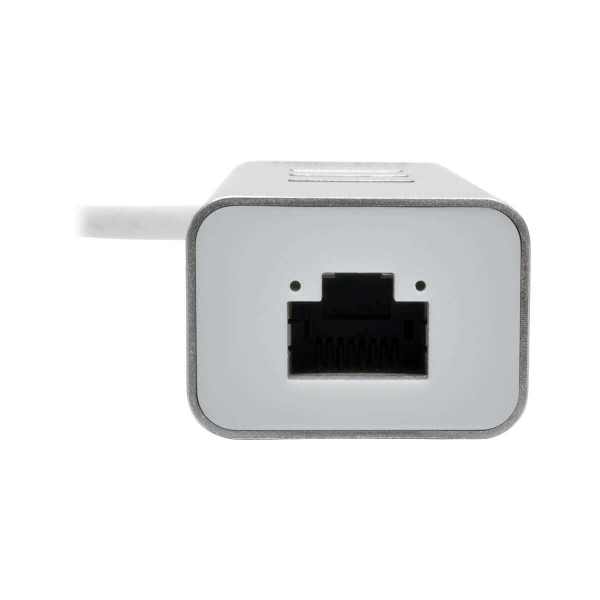 Adaptador USB Tripp Lite U336-U03-GB, A Macho - RJ-45 Hembra, con Hub USB 3.0 de 3 Puertos, Plata