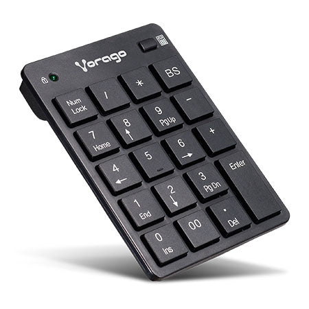 AC-449585-3 Vorago Teclado Numérico KB-105, Alámbrico, USB, Negro