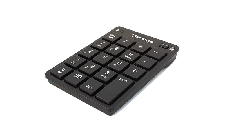 AC-449585-3 Vorago Teclado Numérico KB-105, Alámbrico, USB, Negro