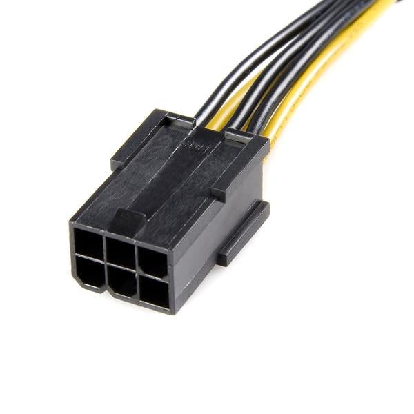 STARTECH CONSIG CABLE ADAPTADOR DE CORRIENTE CABL PCI EXPRESS 6 PINES A 8 PINES .