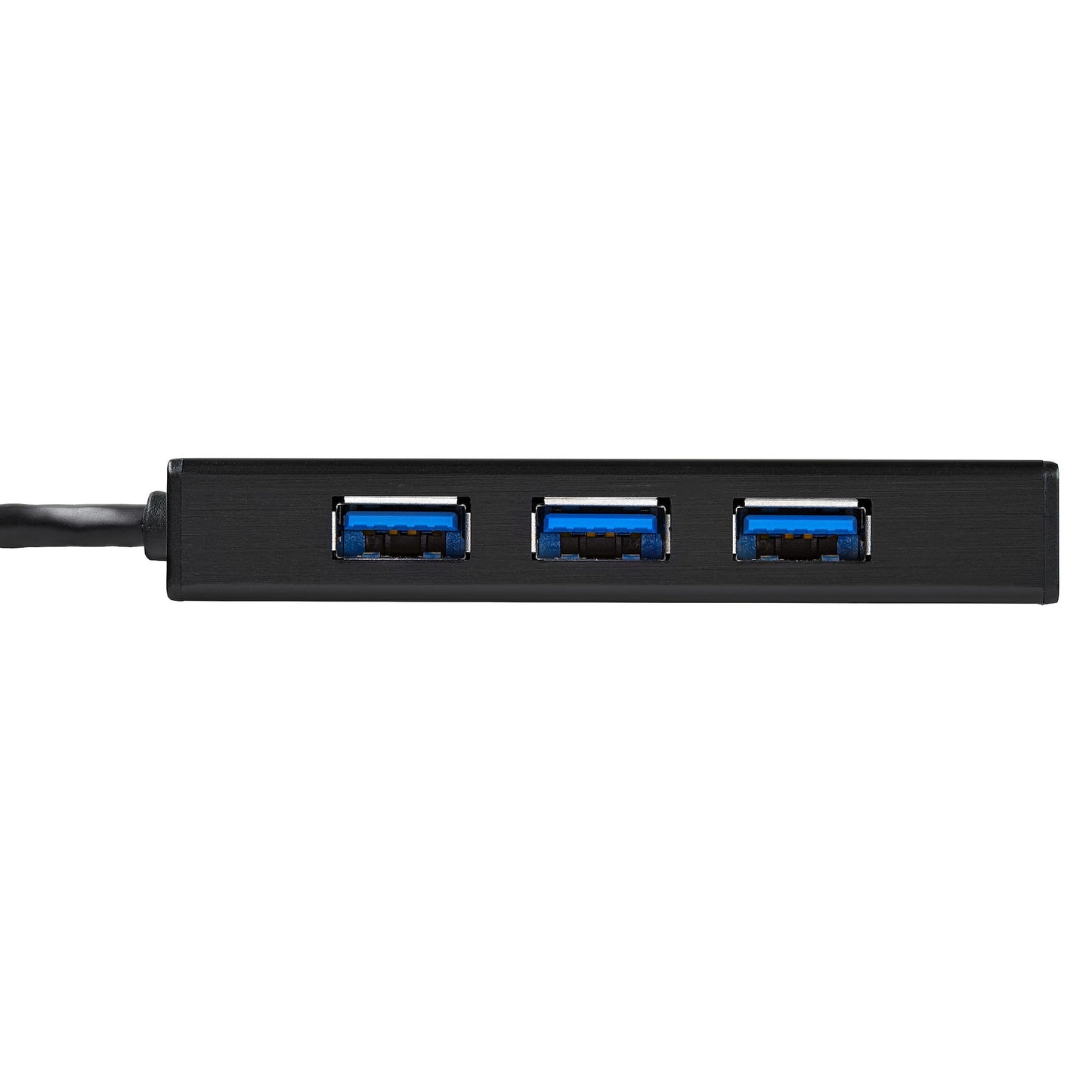 STARTECH CONSIG HUB USB 3.0 ALUMINIO CON CABLE DOCK 3 PUERTOS Y ADAPTADOR ETHERNET .