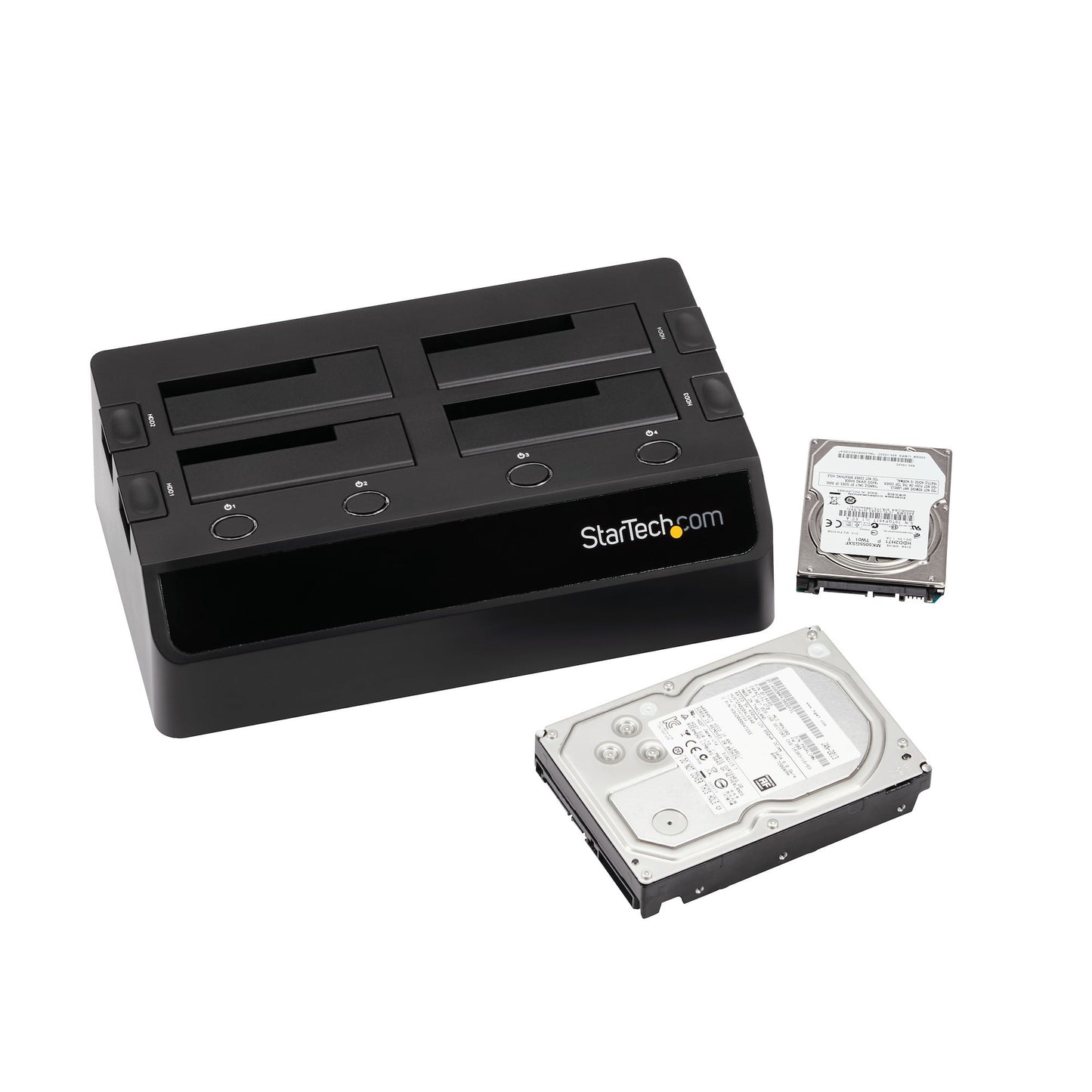 STARTECH CONSIG DOCKING STATION USB 3.0 SATA CARR 4 BAHIAS 2.5 Y 3.5 PARA DISCO DU.O