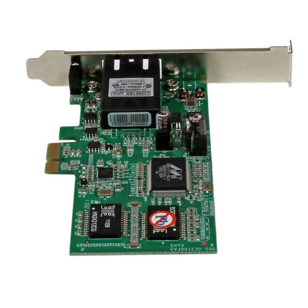 Tarjeta de Red Ethernet PCI Express STARTECH de Fibra SC Multimodo - 550m - PCI Express x1 puerto