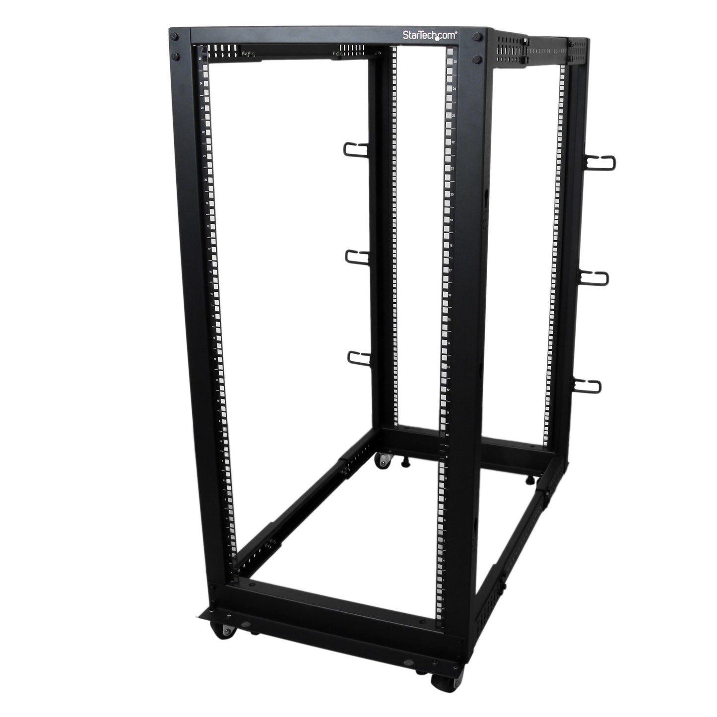 RACK MARCO ABIERTO PROFUNDIDAD 4PST AJUSTABLE DE 4 COLUMNAS 25U .