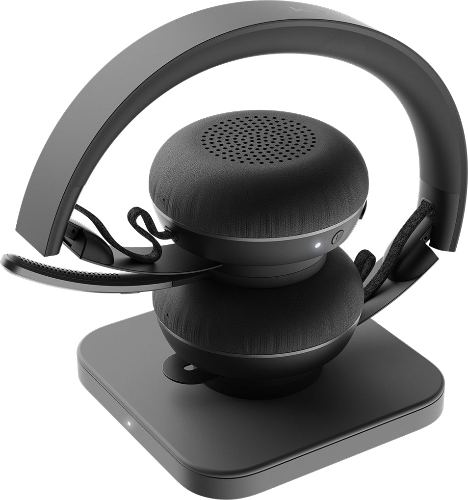 Auriculares Logitech Zone Wireless Plus Inalámbrico Sobre la oreja Estéreo - Binaural - Cerrado - 3000cm - Bluetooth - Función de cancelación de ruido ambiente, Omnidireccional, Tecnología MEMS Micróf...