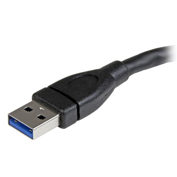 STARTECH CONSIG CABLE DE 15CM EXTENSOR USB 3.0 ADAP USB SUPERSPEED NEGRO