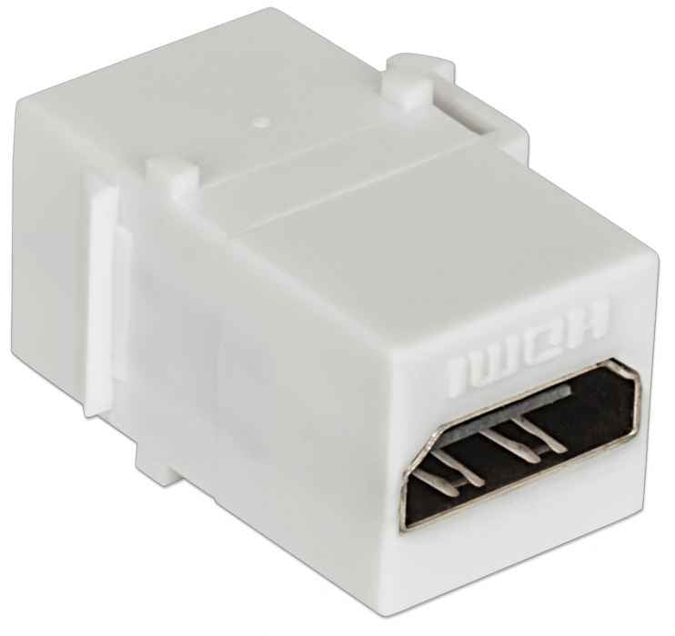 IC INTRACOM JACK COPLE HDMI TIPO KEYSTONE ADAP HEMBRA A HEMBRA BLANCO