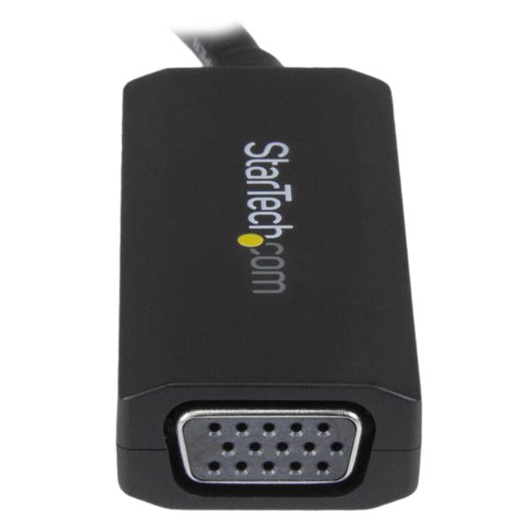 StarTech.com Adaptador de Video Convertidor USB 3.0 a VGA con Controladores Incorporados - 1920x1200 - USB 3.0 - 1 x VGA - 1920 x 1200 Supported