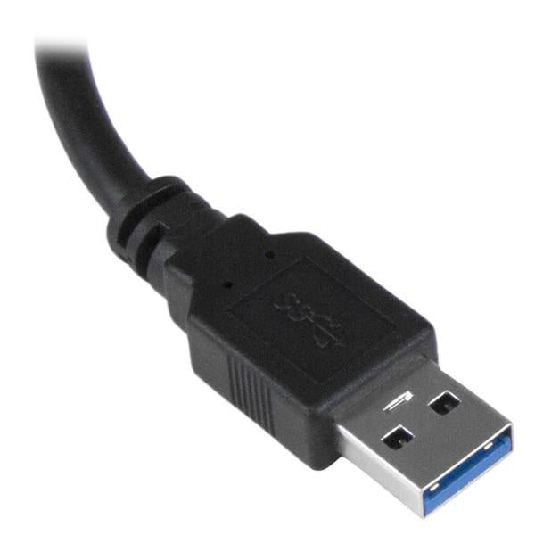 StarTech.com Adaptador de Video Convertidor USB 3.0 a VGA con Controladores Incorporados - 1920x1200 - USB 3.0 - 1 x VGA - 1920 x 1200 Supported