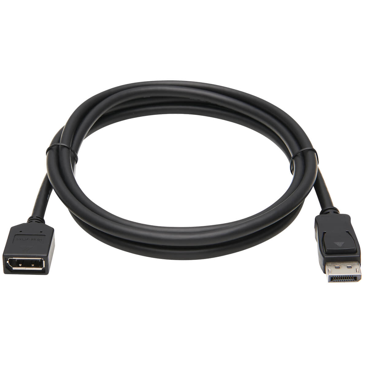 Cable DisplayPort Tripp Lite P579-006,Macho - DisplayPort Hembra, 4K, 60Hz, 1.83 Metros, Negro, con Broche