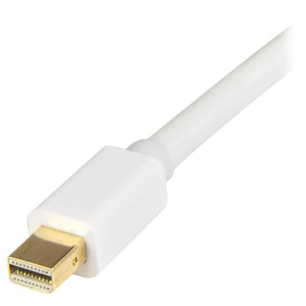 STARTECH CONSIG CABLE CONVERTIDOR ULTRAHD 4K CABL MINI DISPLAYPORT A HDMI 2M BLANCO