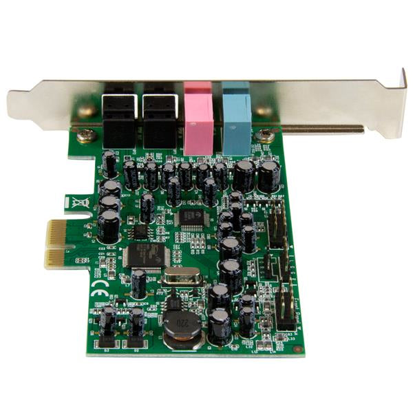 Tarjeta de Sonido StarTech.com PEXSOUND7CH, con Sonido Envolvente, 7.1, 24-bit, PCI Express