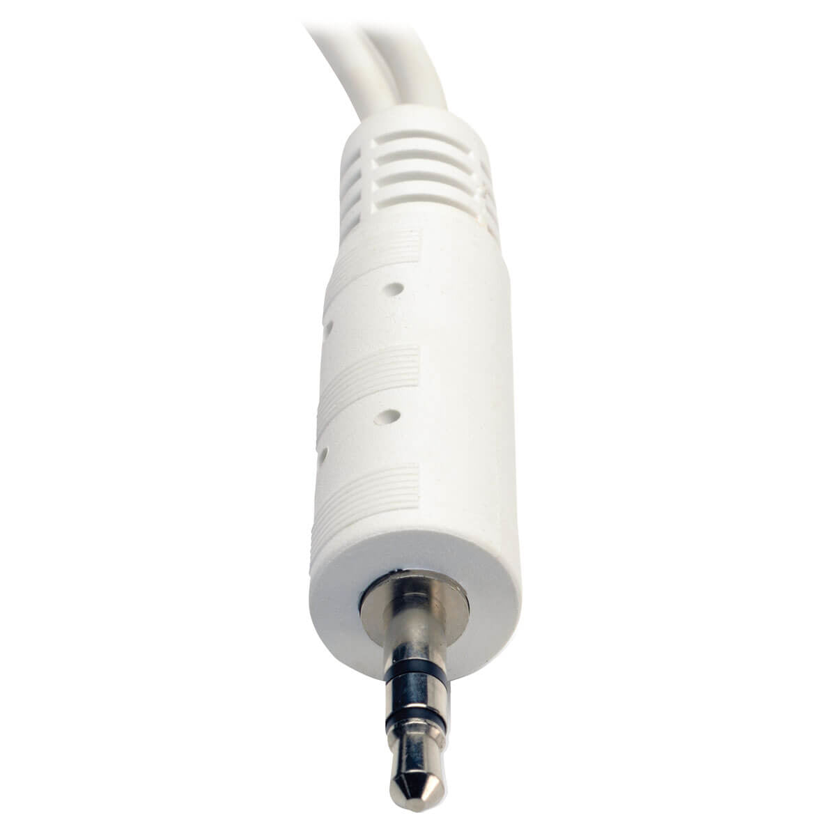 Adaptador Divisor de Cable Audio Tripp Lite P313-06N-WH, 3.5mm Macho, 2x 3.5mm Hembra, 15cm, Blanco