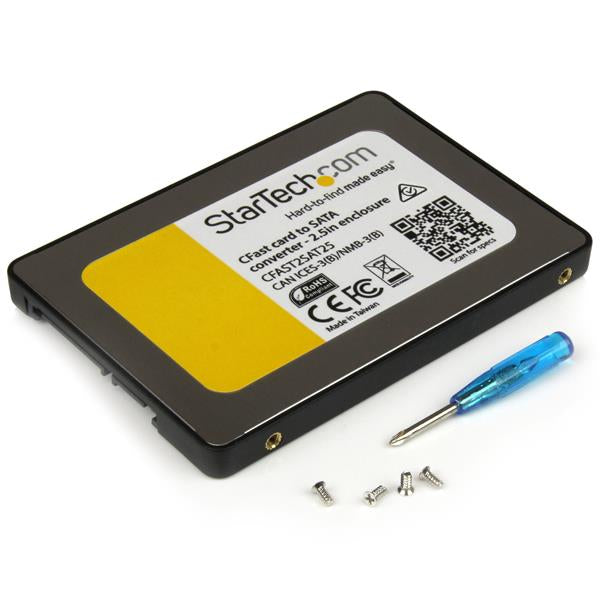 STARTECH CONSIG ADAPTADOR CFAST A SATA CON CABL GABINETE DE 2.5 SATA III 6GBPS