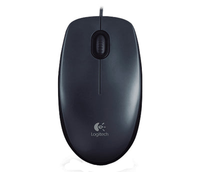 Mouse M90 Logitech, Alámbrico, USB, Negro