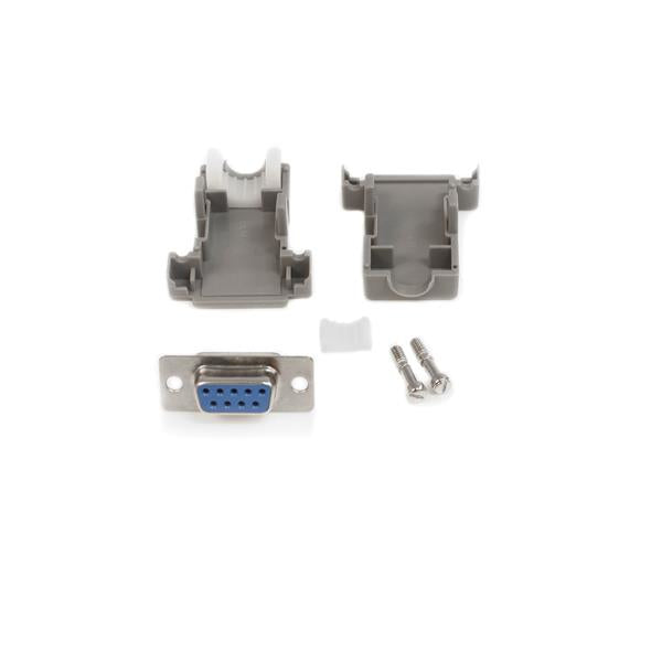 STARTECH CONSIG CONECTOR DSUB DB9 SERIAL ADAP HEMBRA CON CARCASA PLASTICA