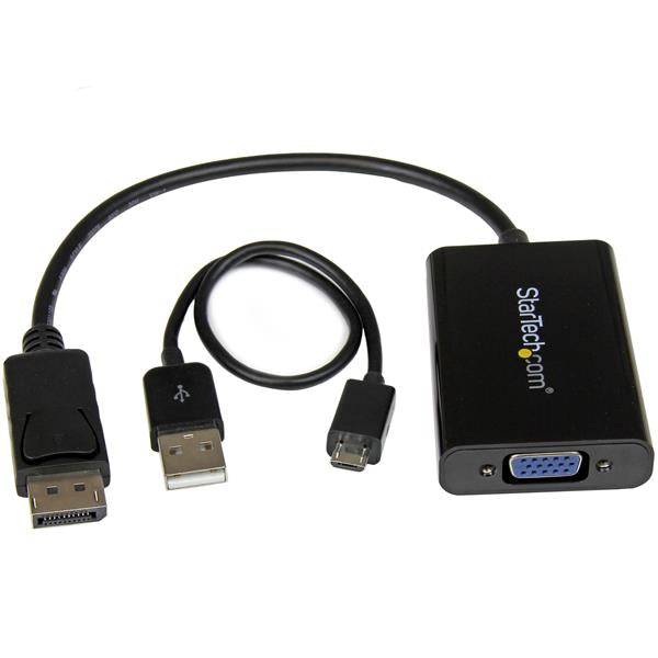 Adaptador de video DisplayPort a VGA con audio StarTech.com