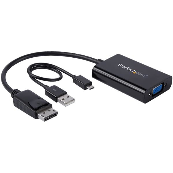 Adaptador de video DisplayPort a VGA con audio StarTech.com