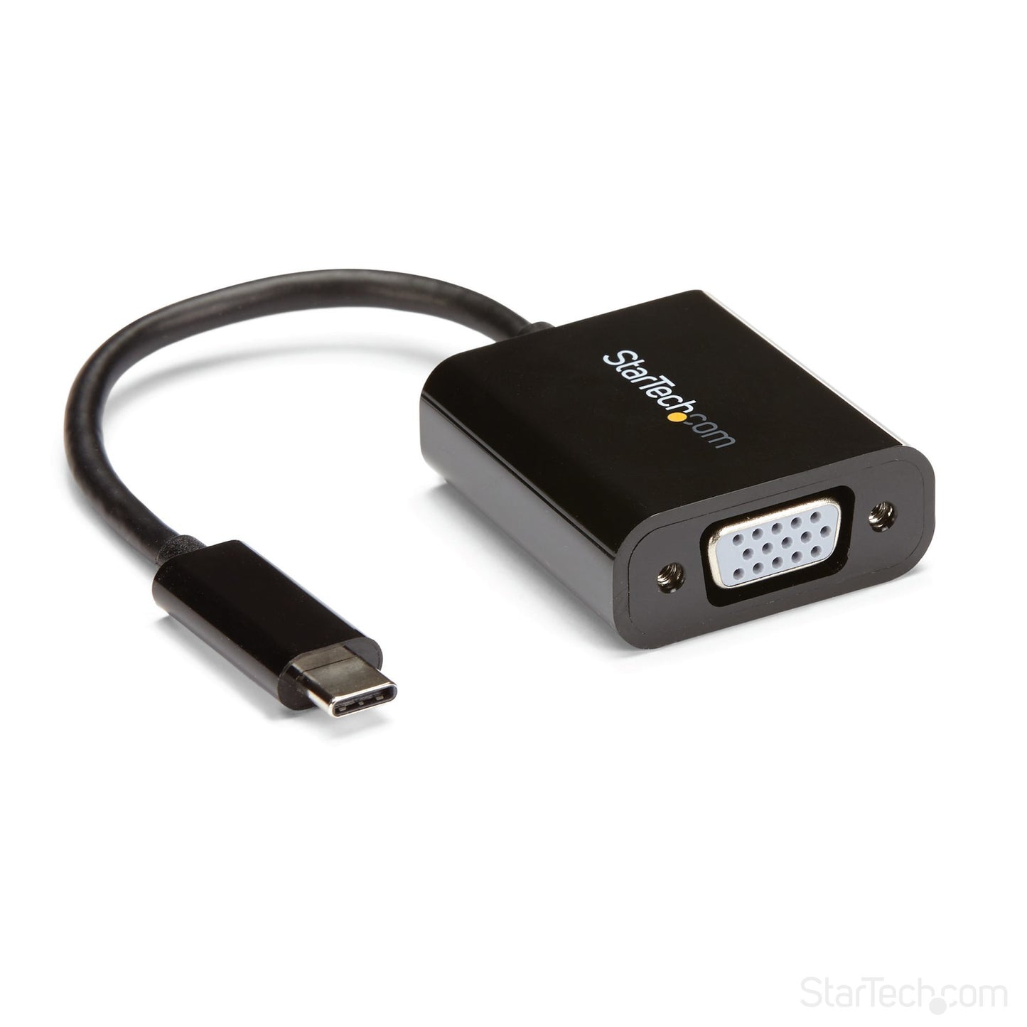 Adaptador USB StarTech.com CDP2VGAEC, C Macho - VGA Hembra, Negro