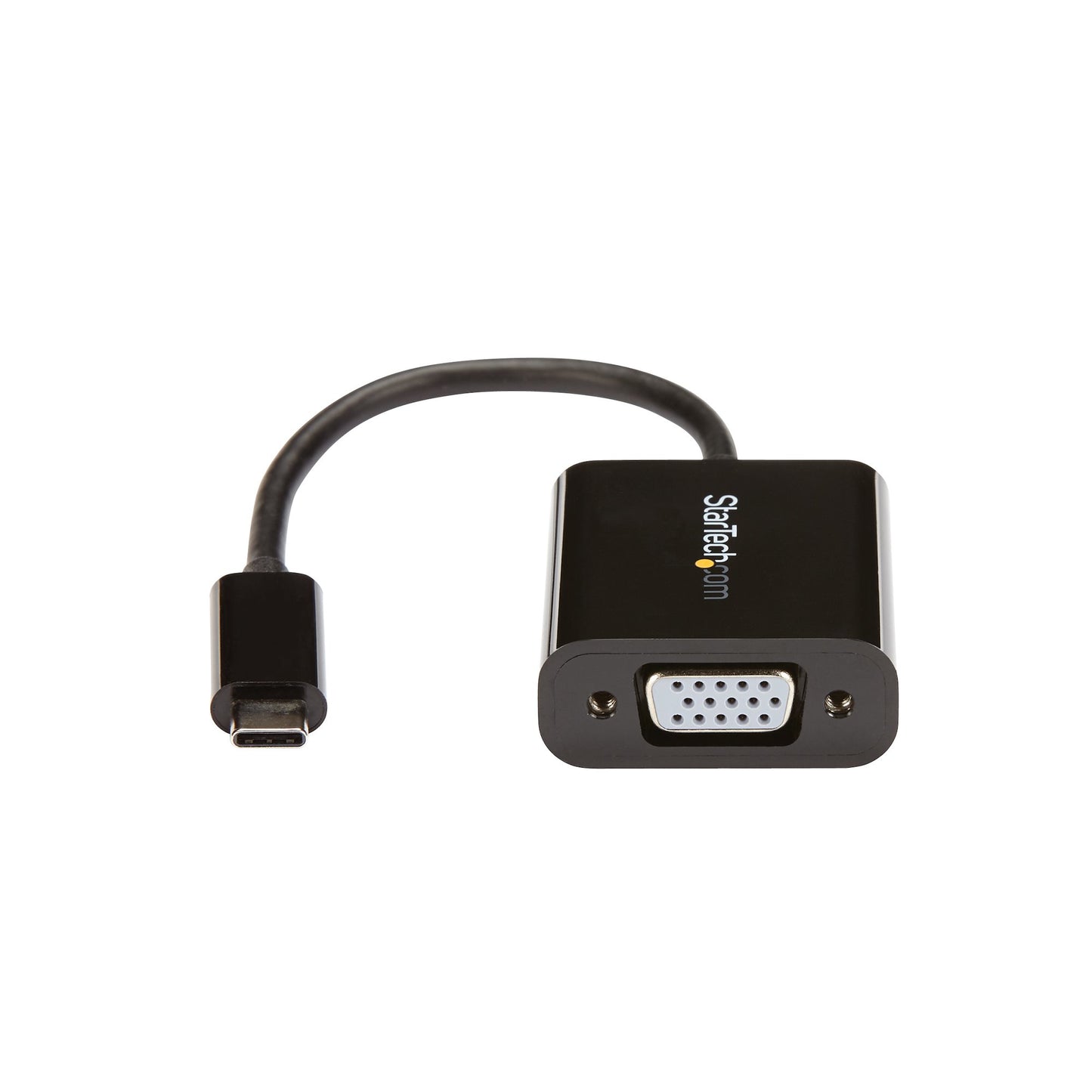 Adaptador USB StarTech.com CDP2VGAEC, C Macho - VGA Hembra, Negro