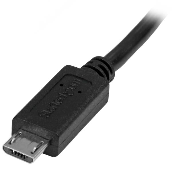 CABLE 50CM MICRO USB EXTENSOR ADAP ALARGADOR MACHO A HEMBRA .