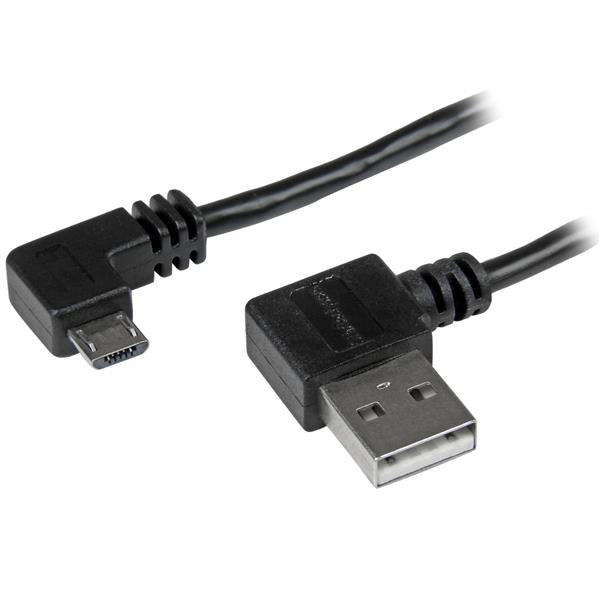 STARTECH CONSIG CABLE DE 2M MICRO USB CONECTOR ADAP ACODADO A LA DERECHA .