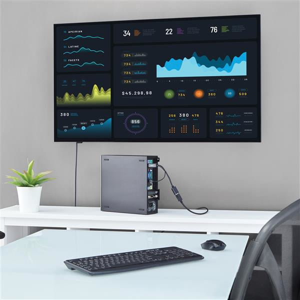 CONVERTIDOR HDMI A DISPLAYPORT ADAP ADAPTADOR 4K