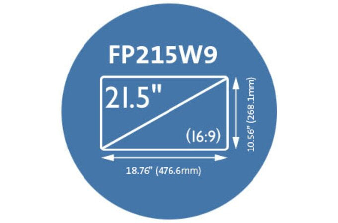 Filtro de privacidad Kensington para Monitor de 21.5" rango 16:9
