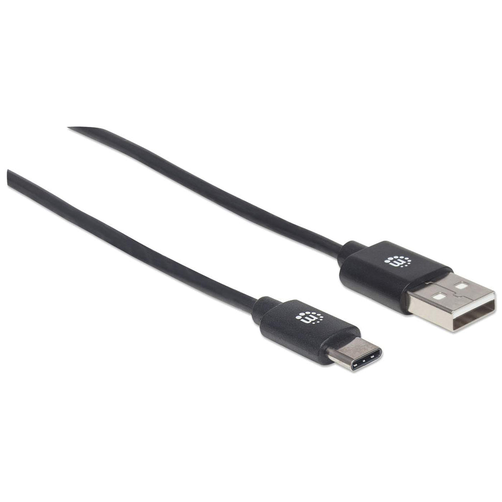 INTRACOM CABLE USB C 1M C MACHO - A MACHCABL NEGRO