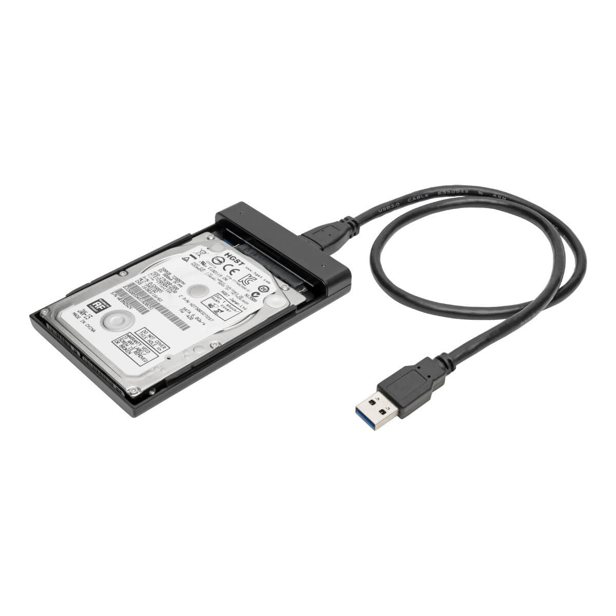 TRIPPLITE CONSIG. CAJA PARA DISCO DURO EXT SATA CABL 2.5IN USB 3.0 C/ CABLE Y UASP