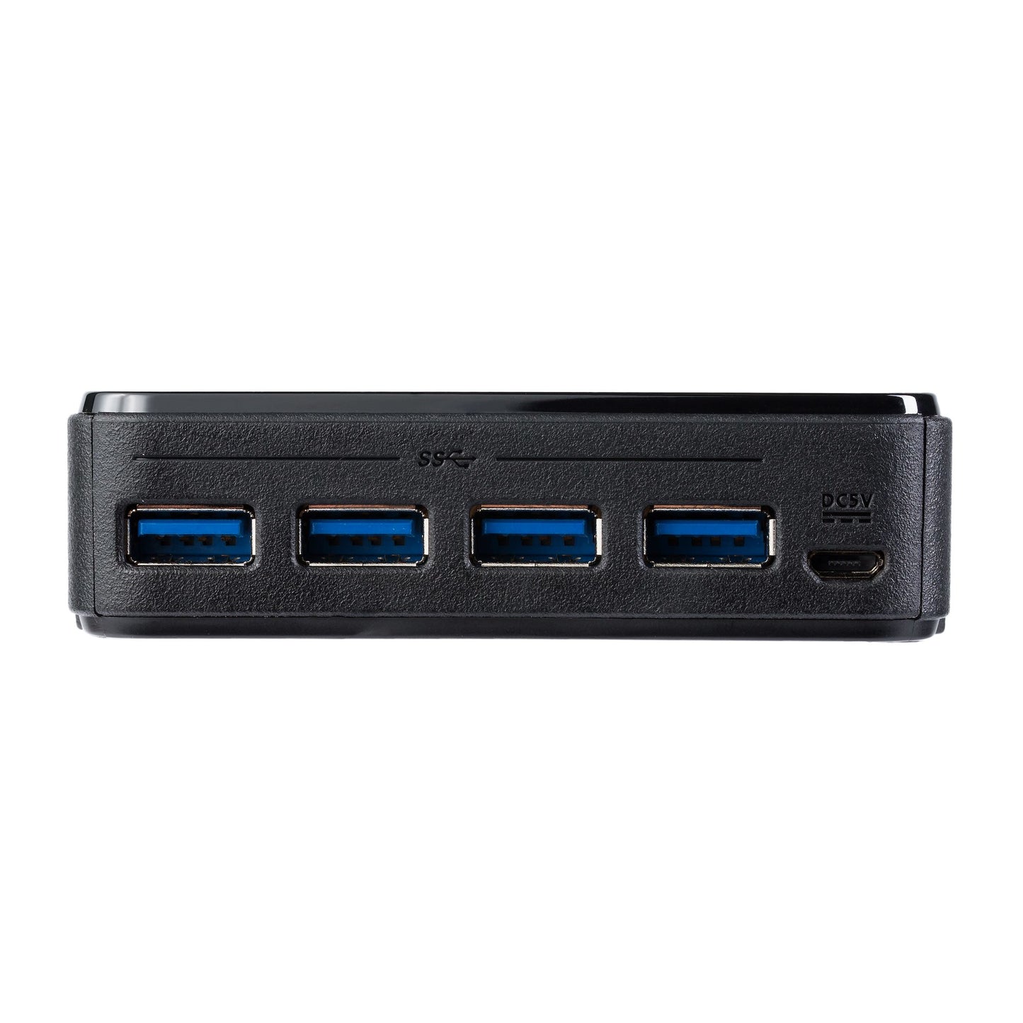 Switch Conmutador USB 3.0 STARTECH 4x4 para Compartir Dispositivos Periféricos - 5Gbps - 8 puertos USB, color negro