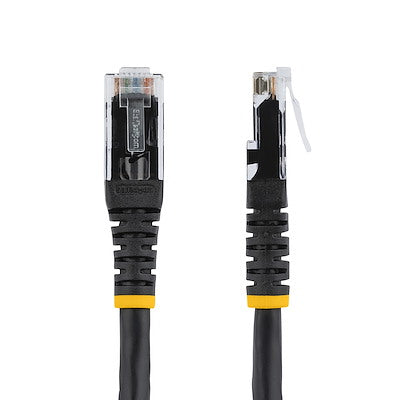 STARTECH CONSIG CABLE DE 1.8M DE RED ETHERNET CABL CAT6 UTP RJ45 MOLDEADO NEGRO .