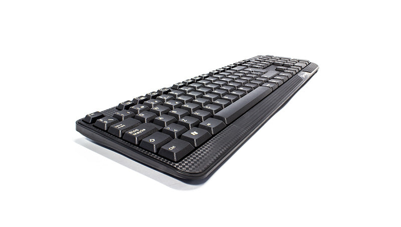 AC-445896-1 Teclado Vorago Multimedia KB-102, Alámbrico, USB, Negro (Español)