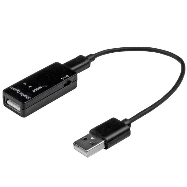 Juego Probador de Voltaje y Potencia USB STARTECH color negro