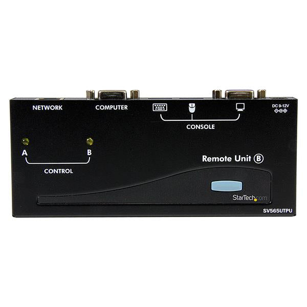 StarTech Extensor de Consola KVM USB por Cable Ethernet Cat5 UTP RJ45, 150m, 2 Computadores, 1 Usuario local y 1 Usuario remotos