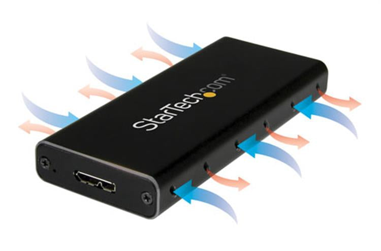 STARTECH CONSIG GABINETE DE UNIDAD DE MSATA CARR USB 3.1 .