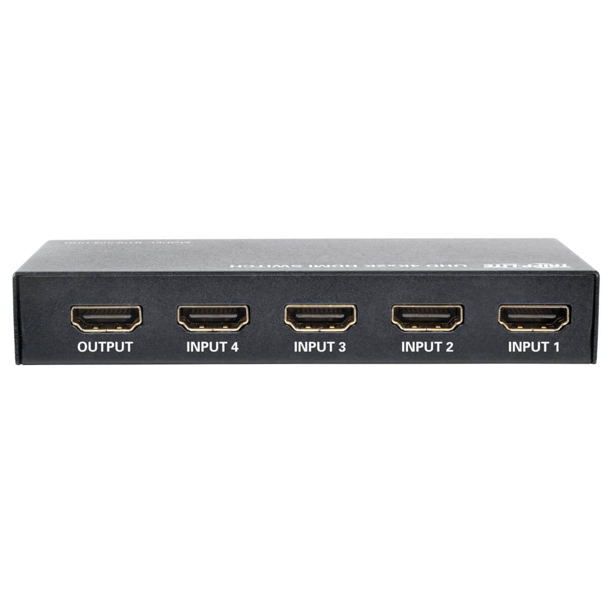 Switch de Video Tripp Lite B119-004-UHD 4x HDMI Hembra - HDMI Hembra, Negro