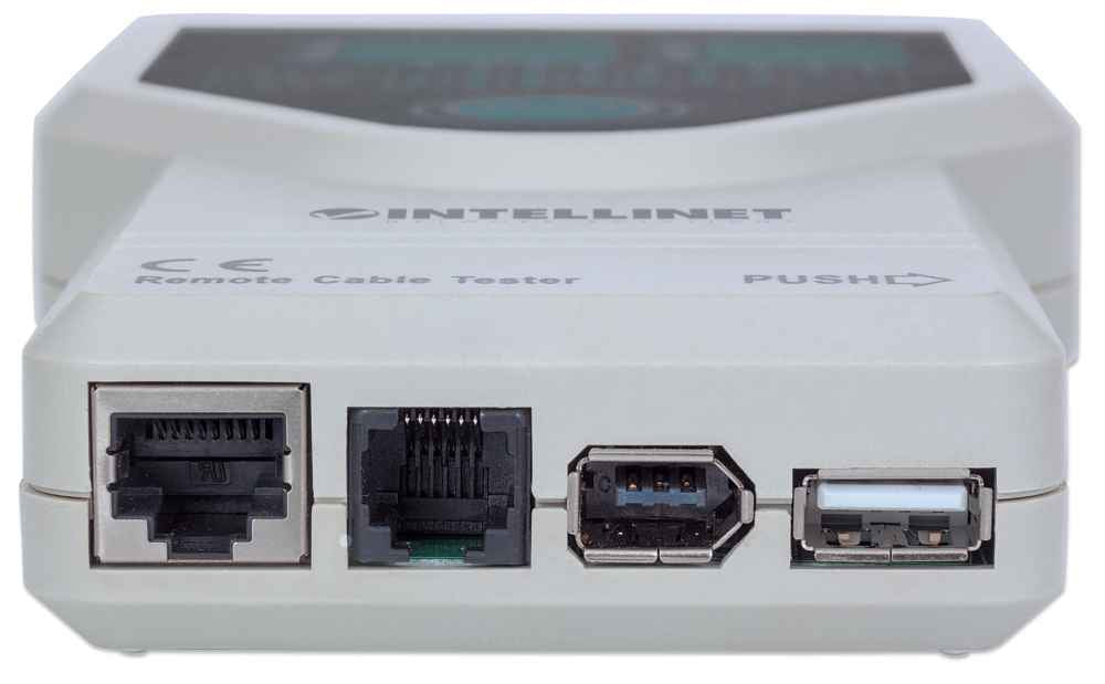 IC INTRACOM PROBADOR DE CABLE RED 5 EN 1 CABL RJ11 / RJ45 / USB / BNC / FIREWIRE